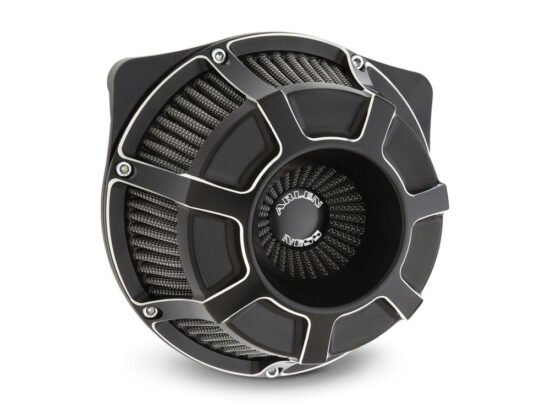Taverner Motorsports - A/Filter; Beveled Blk FLH'17-24 & - AN-18-919