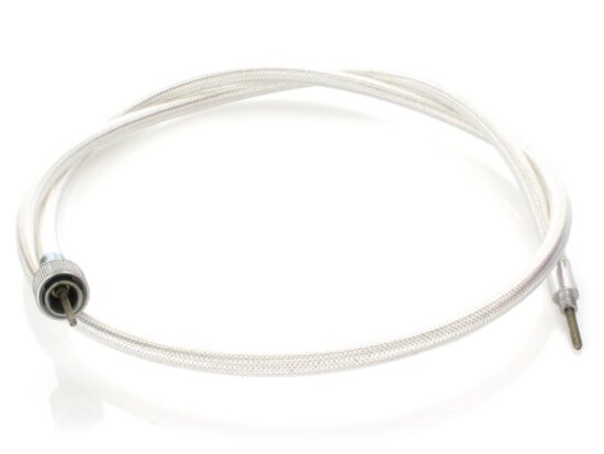 Taverner Motorsports - Speedo Cable; 45"x16mm Nut Platinum - B-106-30-60003