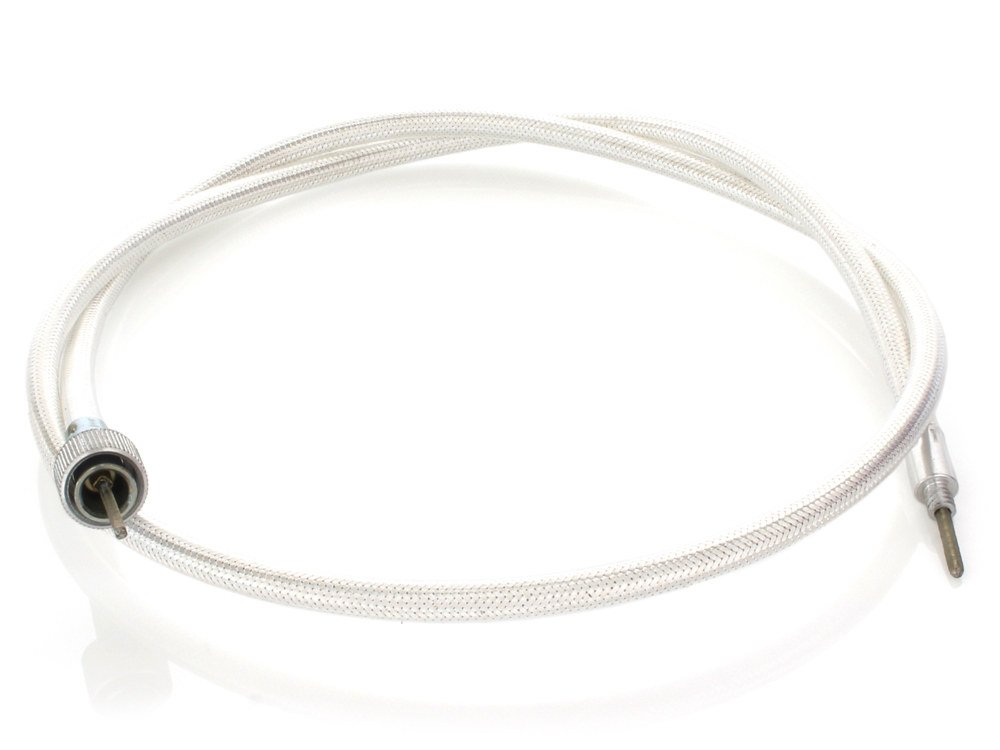 Taverner Motorsports - Speedo Cable; 45"x16mm Nut Platinum - B-106-30-60003
