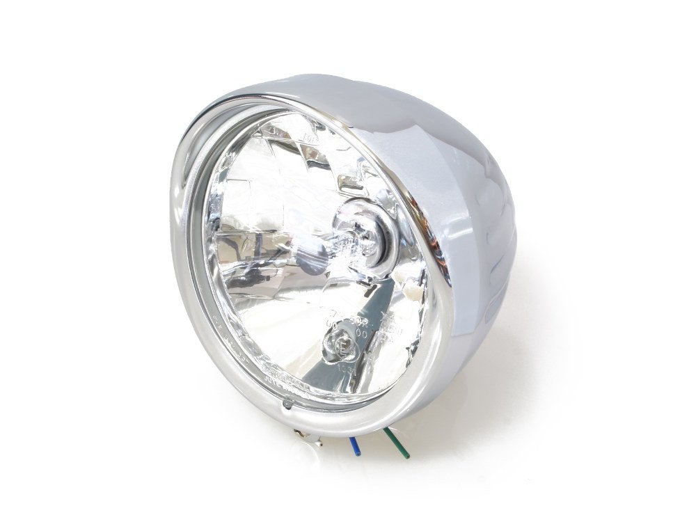 Taverner Motorsports - H/Light; 5-3/4" Batz Bottom Mnt Chr - BAI-20-6036E