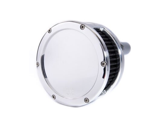 Taverner Motorsports - A/Filter; BA Chr w/Solid Cvr & Blk - FE-5537