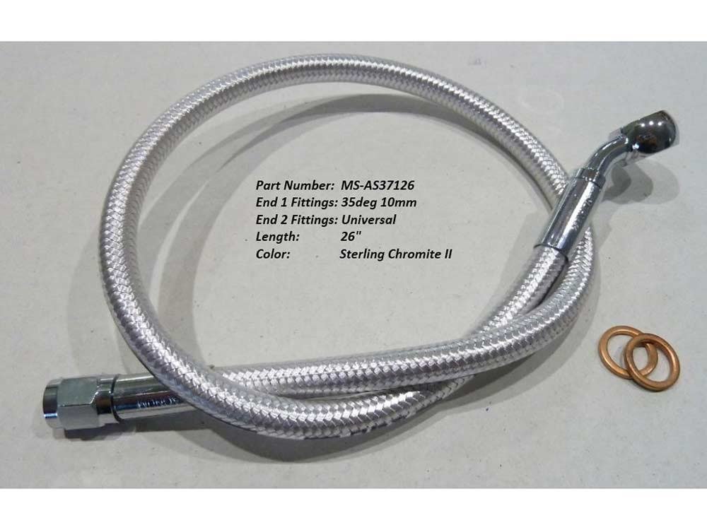 Taverner Motorsports - SC2 Top Brake Line; 26"x35dx10mm - MS-AS37126
