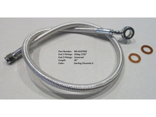 Taverner Motorsports - SC2 Top Brake Line; 28"x35dx7/16" - MS-AS37928