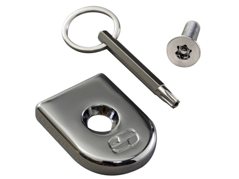 Taverner Motorsports - Security Seat Bolt; H-D ATAB Chr - SAD-8910C