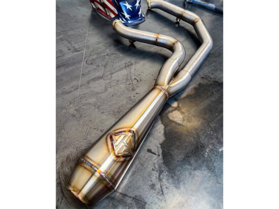 Taverner Motorsports - Exhaust; FLH'17up 2:1 L/Splitter - SPC-2-001