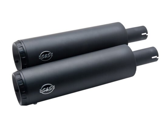 Taverner Motorsports - Mufflers; FXFB'18-24 Blk/Blk - SS550-0734