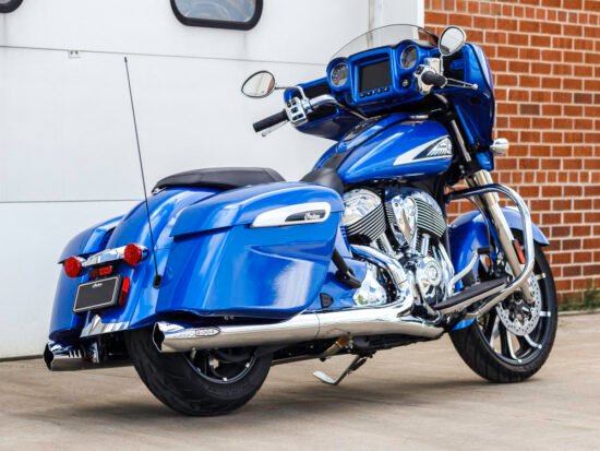 Taverner Motorsports - Mufflers; Indian BT w/Hard S/Bags - SS550-1077
