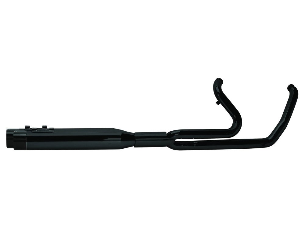 Taverner Motorsports - Exhaust; FLH'17up Full Length 2:1 - TBR-005-46402-BLK