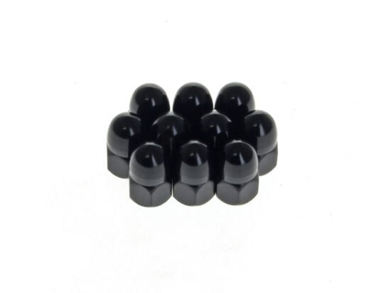 Taverner Motorsports - Nut; Acorn unc 5/16-18 Blk - BAI-03-0121BC