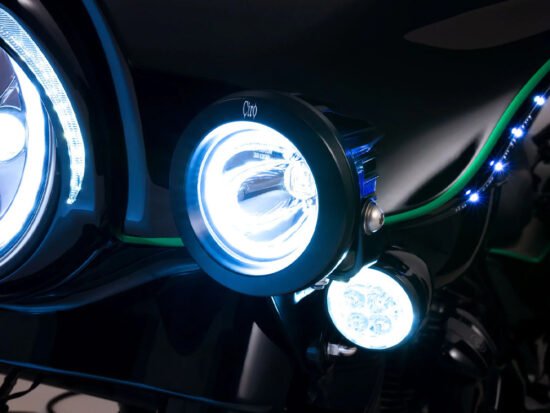 Taverner Motorsports - Driving Light; FLHX'14up - CIR-45009