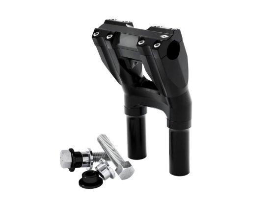 Taverner Motorsports - Risers; 8" Kickback x 1-1/8" Clamp - KRA-UN-ISO-68-A