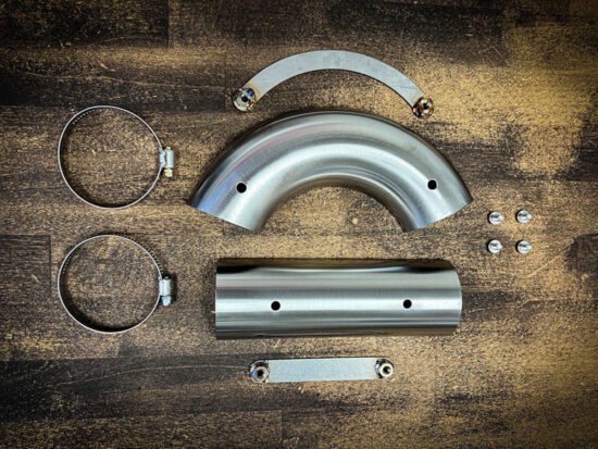 Taverner Motorsports - Heat Shields; Stainless FXD'91-17 - SPC-HS