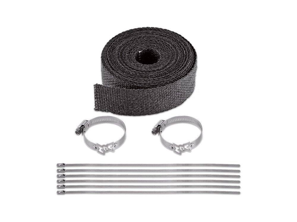 Taverner Motorsports - Heat Wrap; Blk 2" x 25ft Roll - VH-26523
