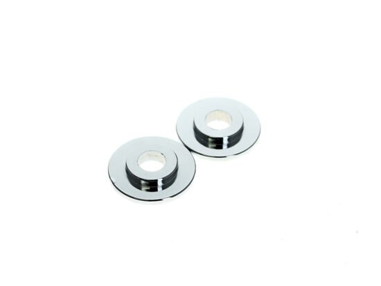 Taverner Motorsports - Riser Adapters; FXSTD'00-07 Chr - LA-7409-00