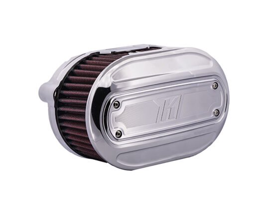 Taverner Motorsports - A/Filter; Oval Chr FLH'17-24 & - KM-K29245