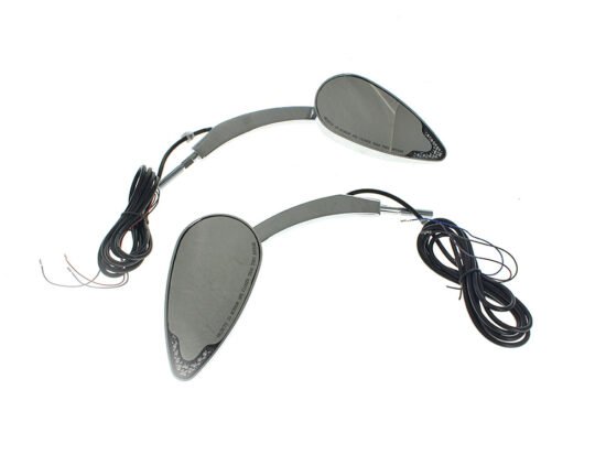 Taverner Motorsports - Mirror; LED Run & Turn Chr (Pair) - CD-CDMIRPLUGC