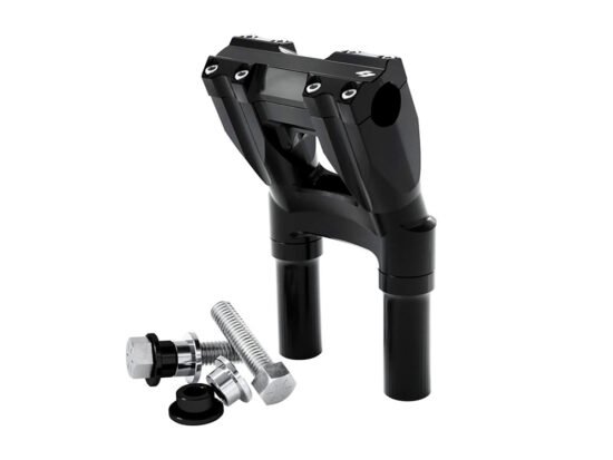 Taverner Motorsports - Risers; 8" Kickback x 1-1/8" Clamp - KRA-IN-ISO-68-B