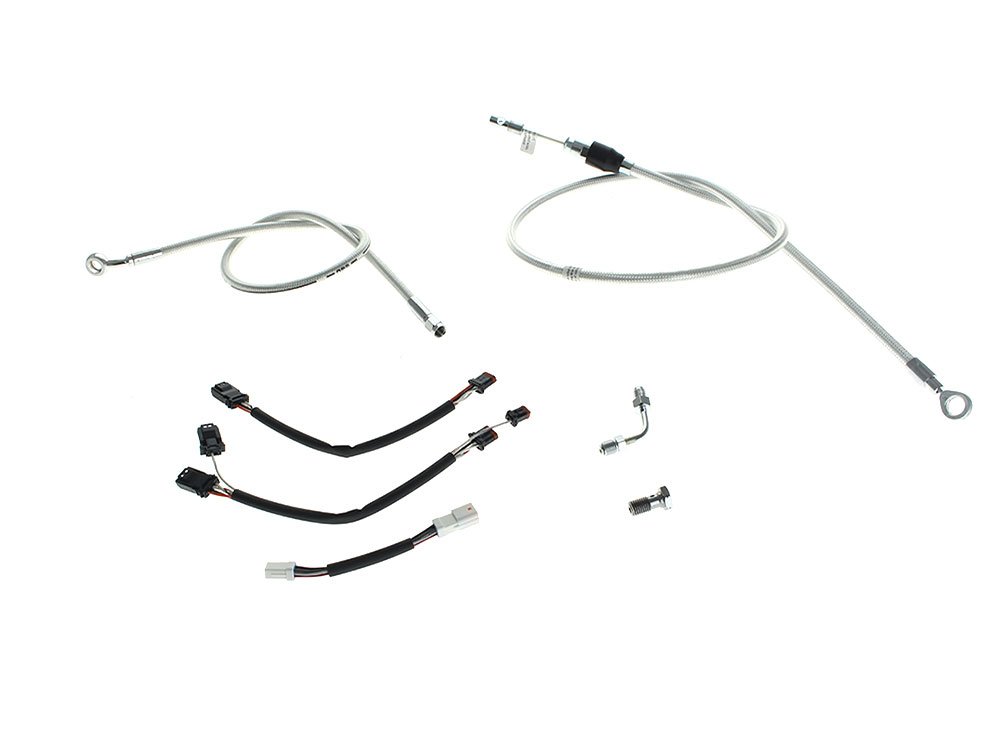 Taverner Motorsports - SC2 FXBR'18-24 Cable Kit; 12" Bars - MS-KIT-FXBR-12-SC2