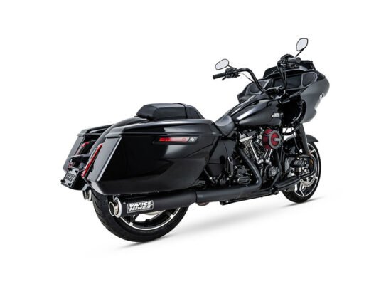 Taverner Motorsports - Mufflers; FLH'17up Blk Supersport - VH-46721