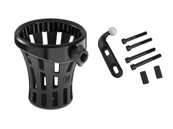 Taverner Motorsports - Big Ass Drink Holder; Perch Mt Blk - CIR-55911