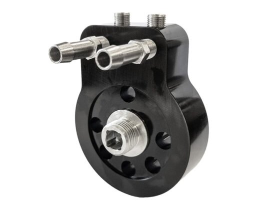 Taverner Motorsports - Adaptor; Oil Cooler M8 - JAG-4501