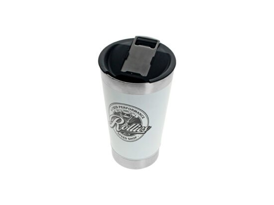 Taverner Motorsports - Cup; 20oz White Double Wall S/Steel - RSSD-CUP-WHI