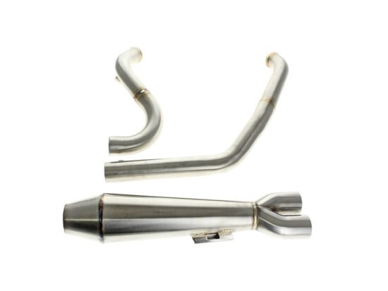 Taverner Motorsports - Exhaust; FLH'17up Shorty 2:1 - TBR-005-5470199