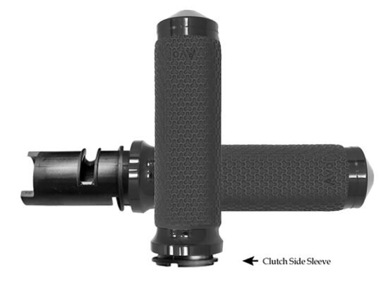 Taverner Motorsports - Handgrips; Memory Foam Small Blk - AVG-MF-63-ANO-F24