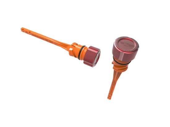 Taverner Motorsports - Dipstick; Magnetic S/Tail'18up Red - FIG-FD01-STM8-KN-RED