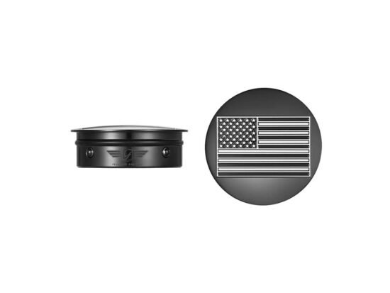Taverner Motorsports - S/Arm Pivot Bolt Cvrs; FLH'11up Blk - FIG-FD26R-AF-CC-BLK