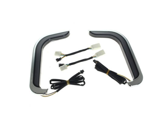 Taverner Motorsports - Lower Fairing LED's; FLHT'98-13 Chr - HOG-FFXDLFT13C