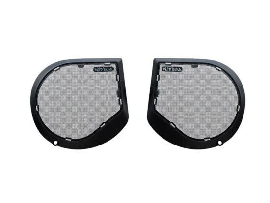 Taverner Motorsports - Speaker Grills; FLHX'24up Blk - HT-WBA-SG-GRILL-24