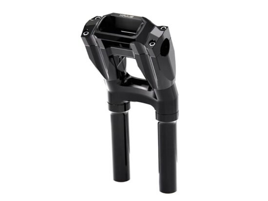 Taverner Motorsports - Risers;10" Kick x1-1/8" CoreIso Blk - KRA-UN-COR-60-B