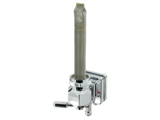 Taverner Motorsports - Petcock; Vacuum Operated 22mm - PE-6391-CHV