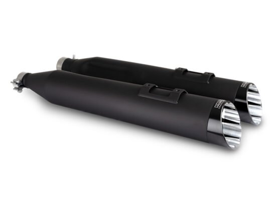 Taverner Motorsports - Mufflers; FLH'17up 4.5" Razorback - VH-47960
