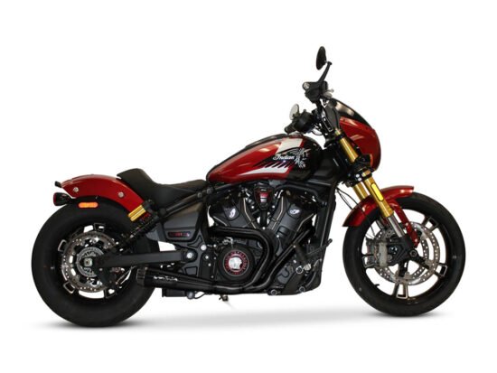 Taverner Motorsports - Exhaust; Scout'25up 2:1 Blk - TBR-005-5550199-BLK