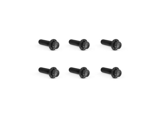 Taverner Motorsports - Trans Top Cvr Bolts; Blk FXD'06-17