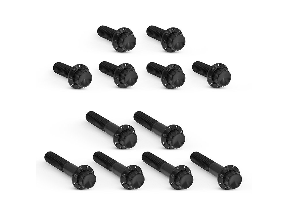 Taverner Motorsports - Rocker Cvr Bolts; TC'99-17 Blk - AN-300-993
