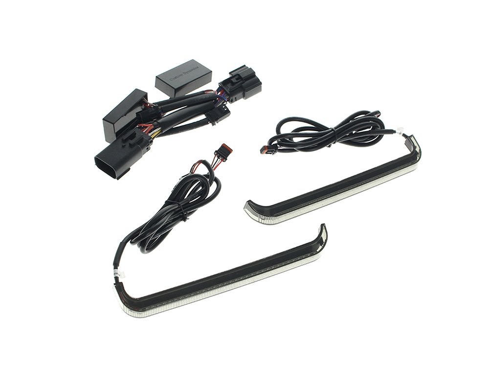 Taverner Motorsports - S/Bag Lights; LED Low Profile Bagz - CD-CDLPDC23S