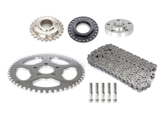 Taverner Motorsports - Belt to Chain Conv; M8 S/Tail'18up - CHAIN CONV-12