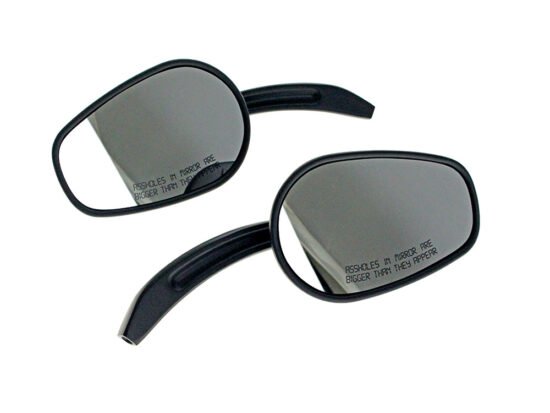 Taverner Motorsports - Mirror; 'Asshole' Blk Arrowhead - HAR-18-444