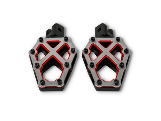 Taverner Motorsports - Footpegs; NXL Redline  Blk