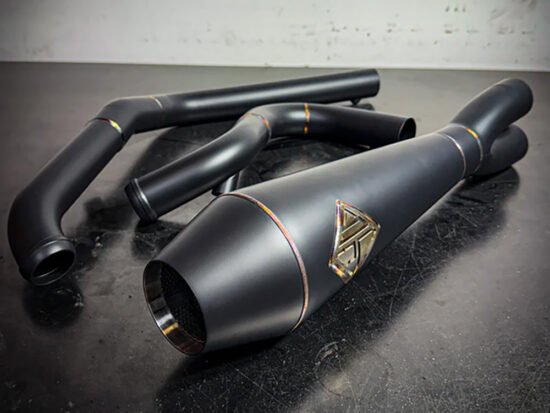 Taverner Motorsports - Exhaust; S/Tail'18up 2:1 L/Splitter - SPC-1-001-B-ONYX