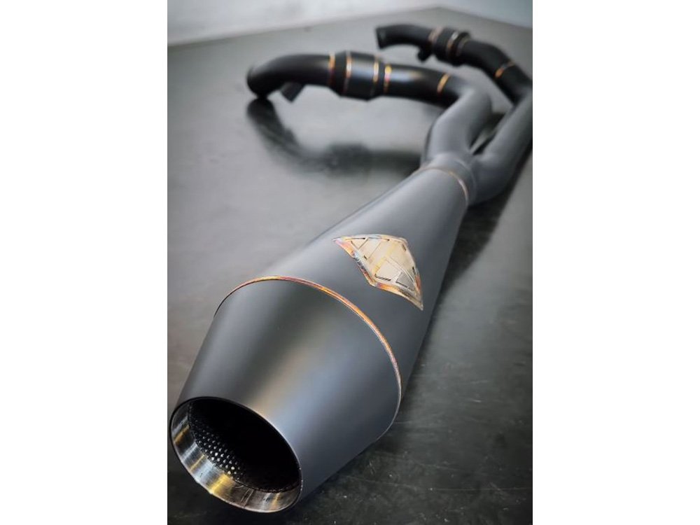 Taverner Motorsports - Exhaust; FLH'17up 2:1 ProFlo Big - SPC-2-003-B-PF-ONYX