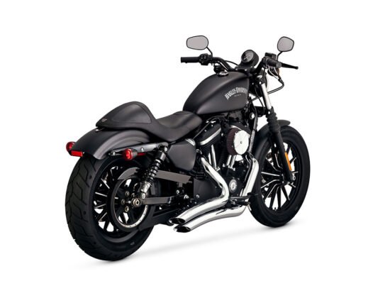 Taverner Motorsports - Exhaust; XL'14-21 Big Radius Chr - VH-26367