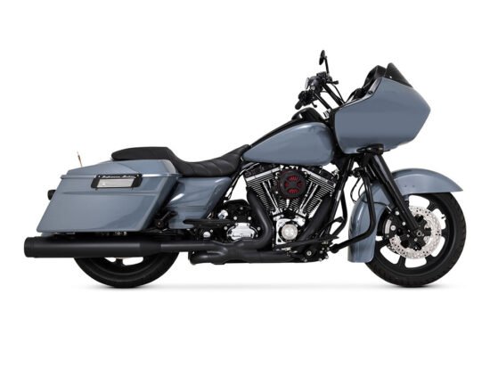 Taverner Motorsports - Headers; FLH'09-16 Power Duals Blk - VH-46332