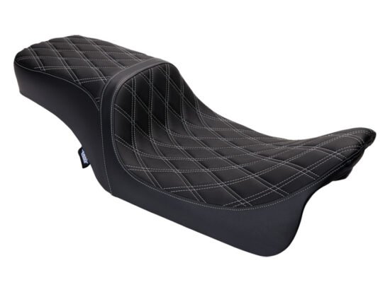 Taverner Motorsports - Seat; FLH'08-24 Predator 2up Silver - DS-0801-1492
