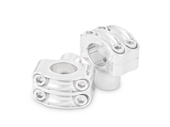 Taverner Motorsports - Risers; Reaper 1.5" Tall Chr - BB12-8011C