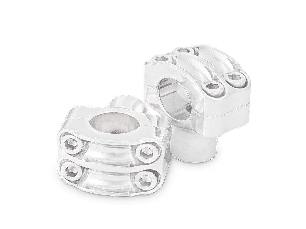 Taverner Motorsports - Risers; Reaper 1.5" Tall Chr - BB12-8011C