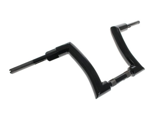 Taverner Motorsports - H/Bar; Ape Hanger 12"x2"x1.25" Blk - LA-7302-01BLK